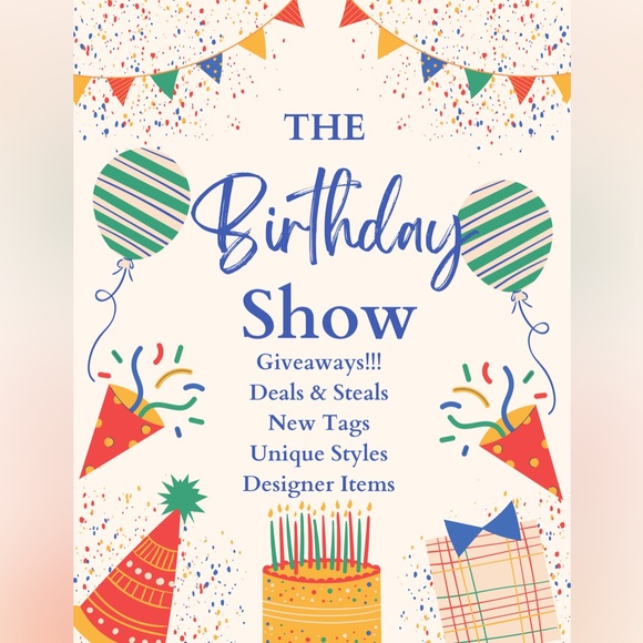 Tops - Let’s Celebrate My Birthday 🎂 🥳 🎊 🎉